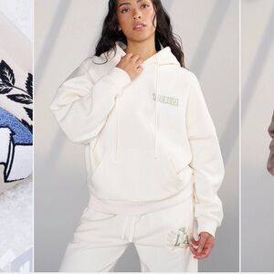 YoungLA Cream Track Pants & Joggers